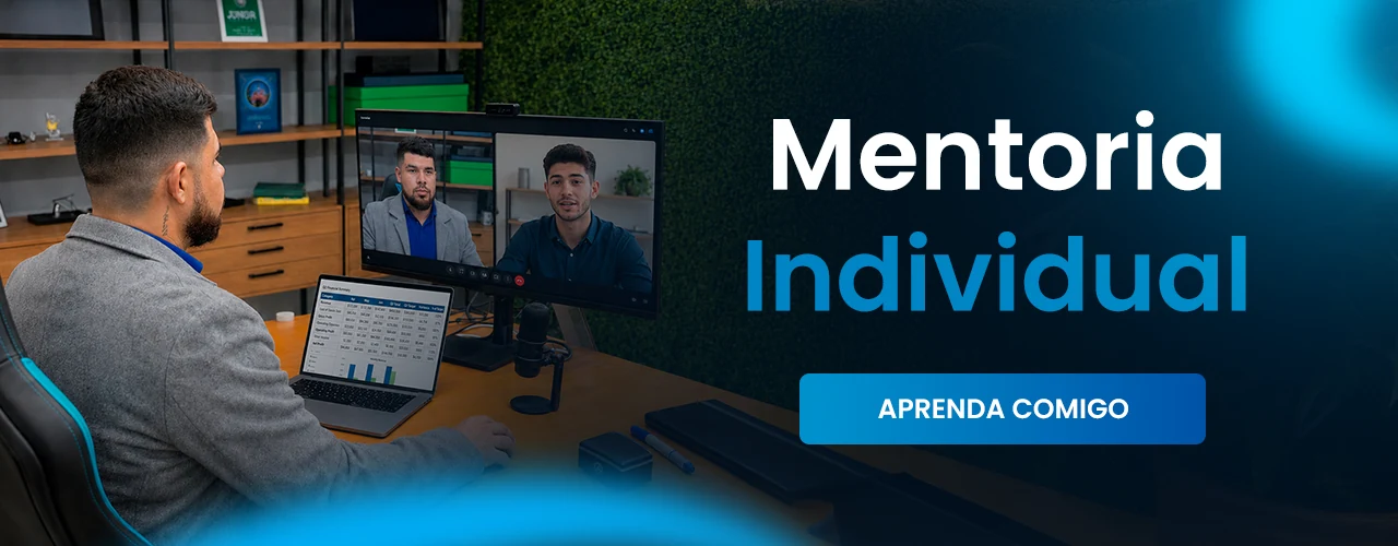 Mentoria Individual. Aprenda comigo.